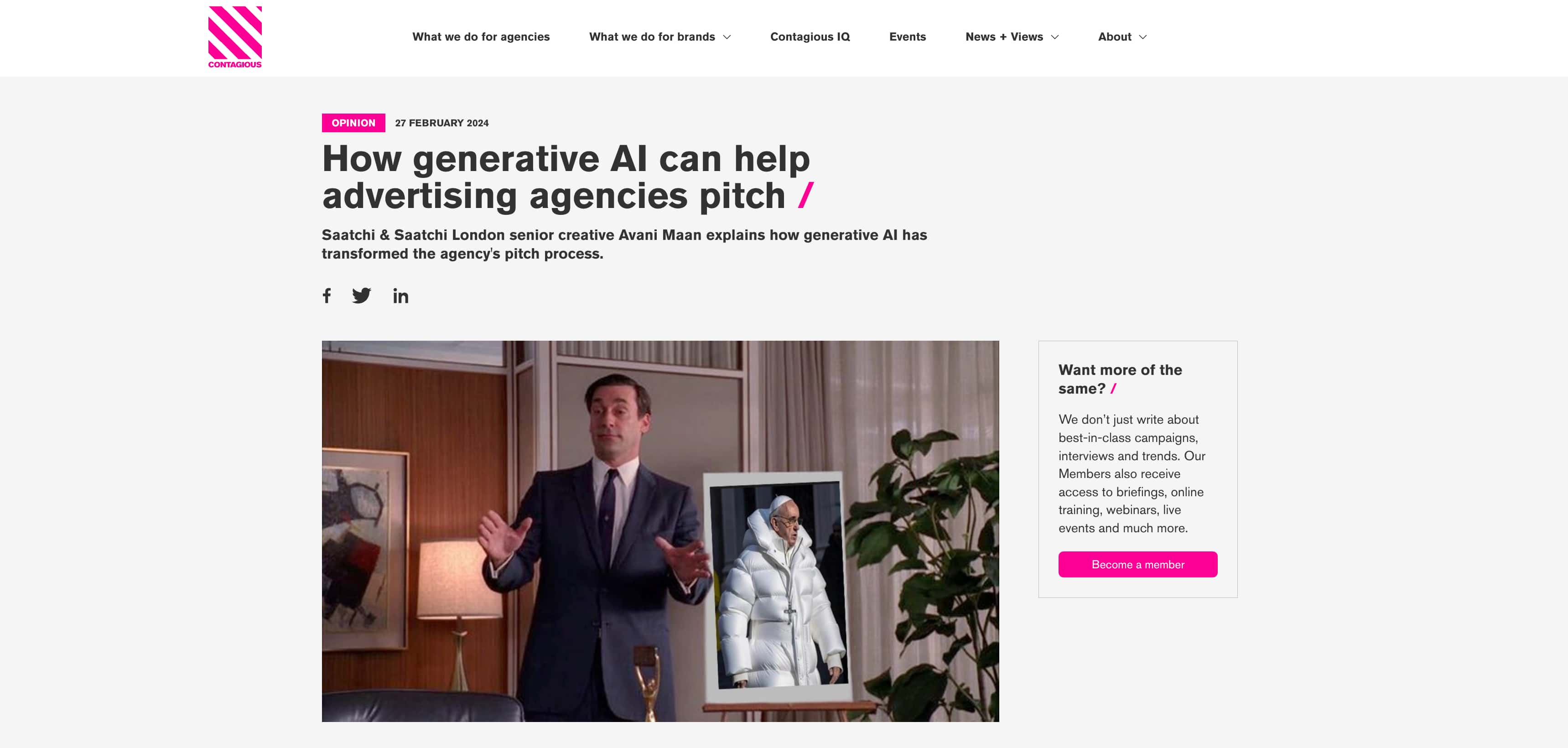 AI and Pitching
